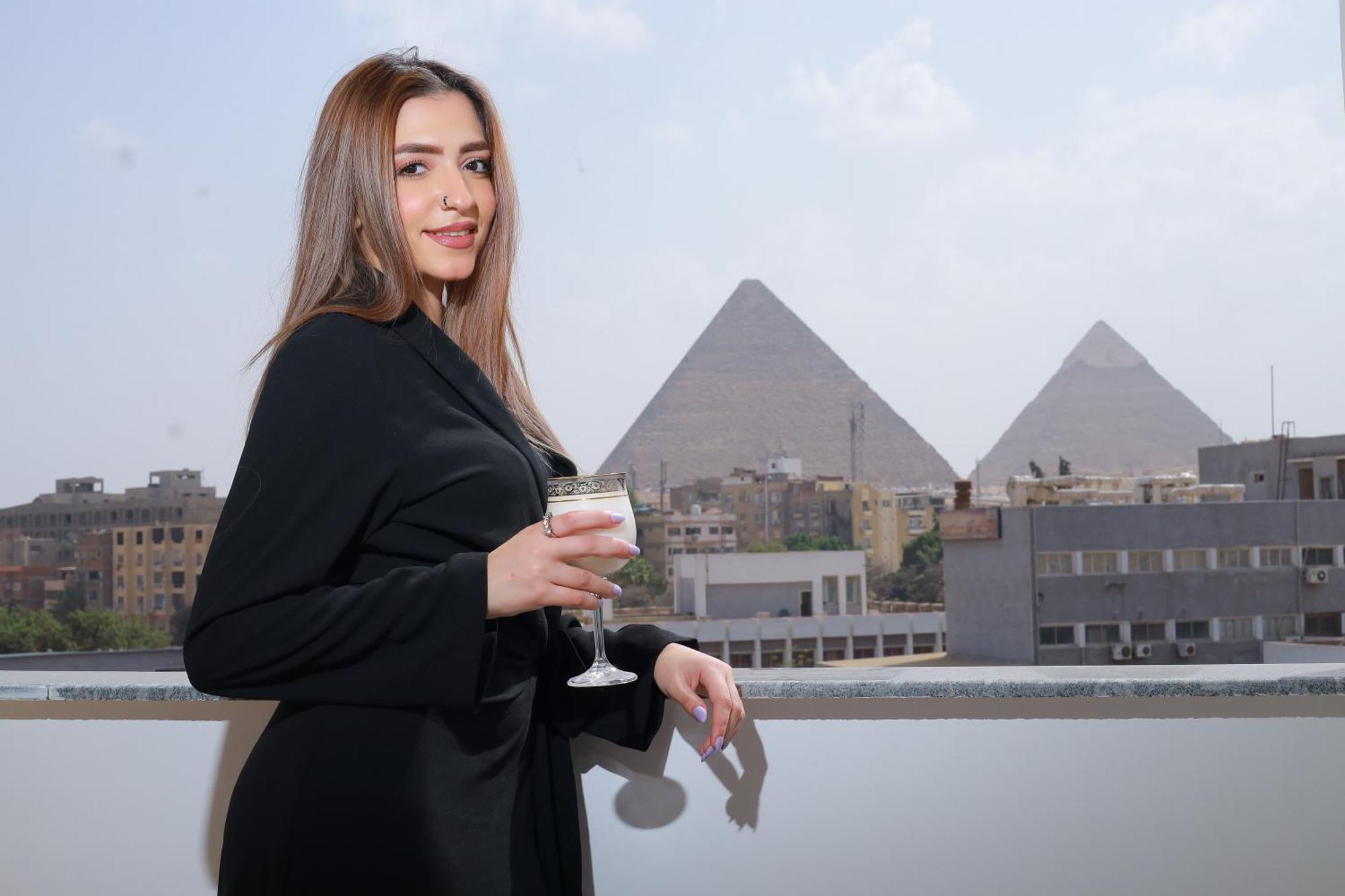 The Muse Pyramids Inn Kafret el-Gabal Exteriér fotografie