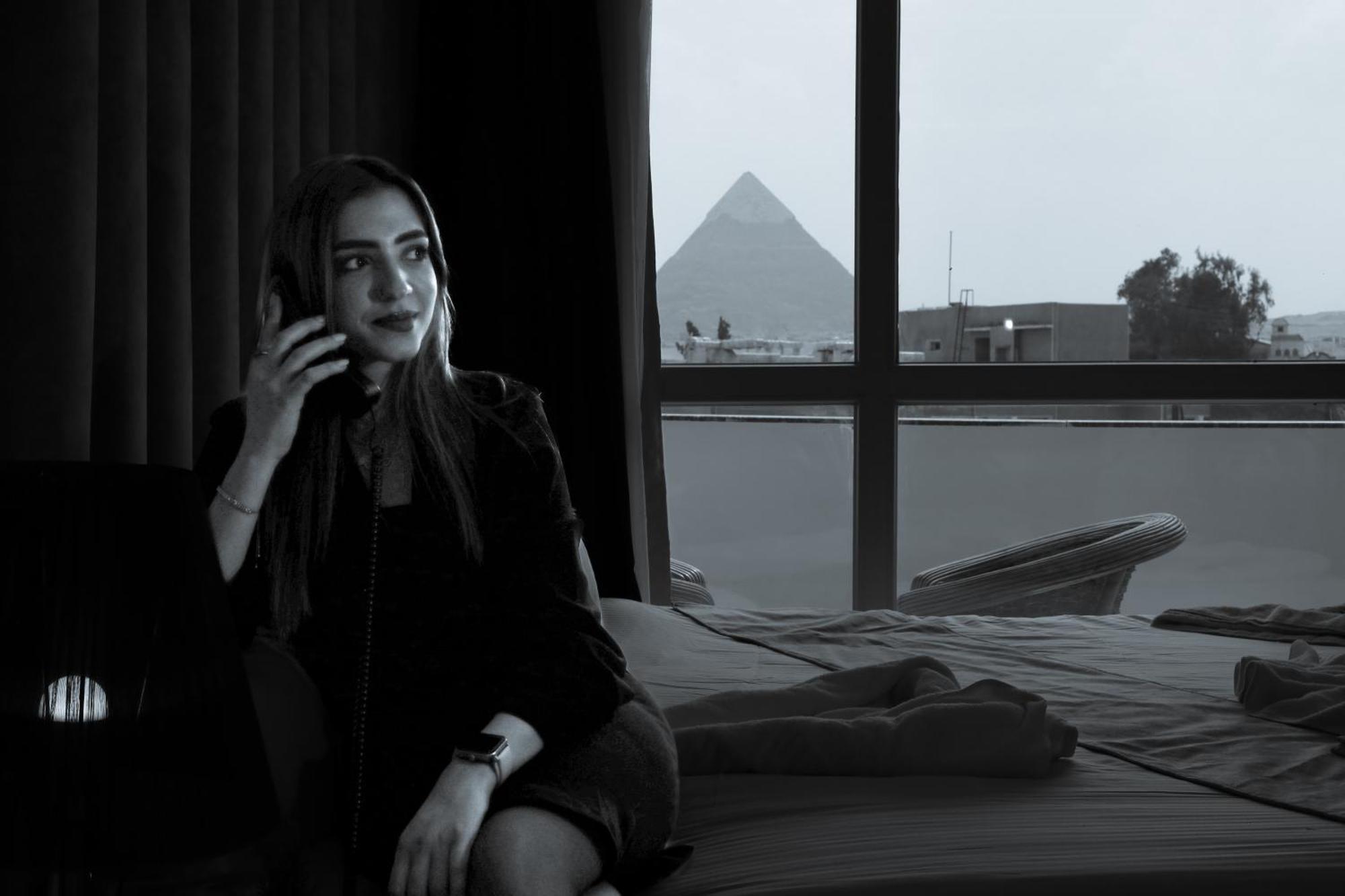 The Muse Pyramids Inn Kafret el-Gabal Exteriér fotografie